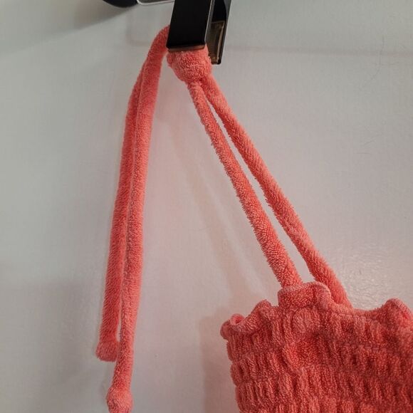 Vintage juicy tie strap terrycloth bandeau top sundress - Picture 5 of 6